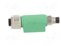 PHOENIX CONTACT Adaptador M12 Hembra Recto a M8 Macho Recto, 3 Pines