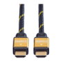 ROLINE GOLD HDMI High Speed Cable con Ethernet, 1,5 m, Negro/Oro