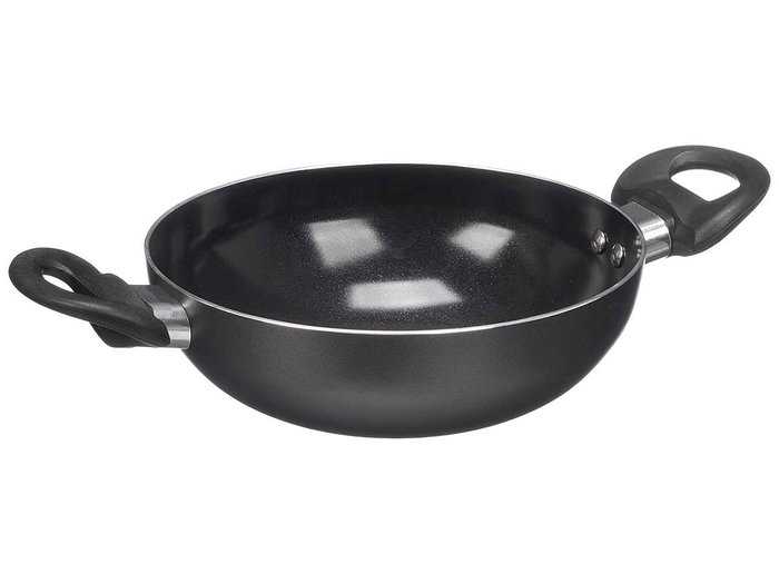 KINVARA Sartén Wok con Asas Antracita 20cm