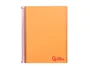 Liderpapel Cuaderno espiral Micro Wonder A7 naranja 100 hojas cuadro 5mm