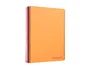 Liderpapel Cuaderno espiral Micro Wonder A7 naranja 100 hojas cuadro 5mm