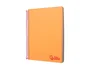 Liderpapel Cuaderno espiral Micro Wonder A7 naranja 100 hojas cuadro 5mm