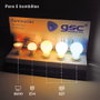 GSC Evolution Expositor Lighter probador bombillas 3xE27, 1xE14, 1xGU10