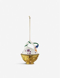 Alessi Cigno di Primavera Adorno de Porcelana MJ16 10