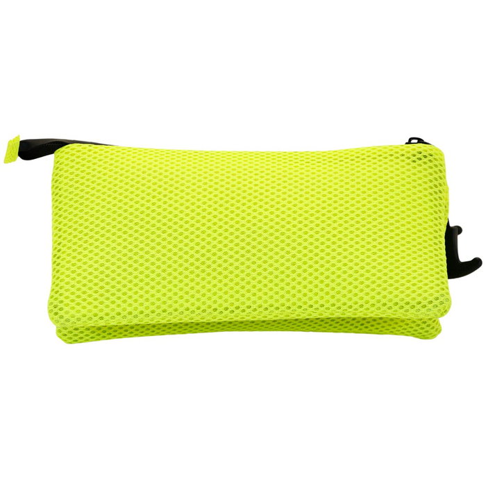 Oh My Pop Estuche Portatodo Triple Mesh Yellow Neon