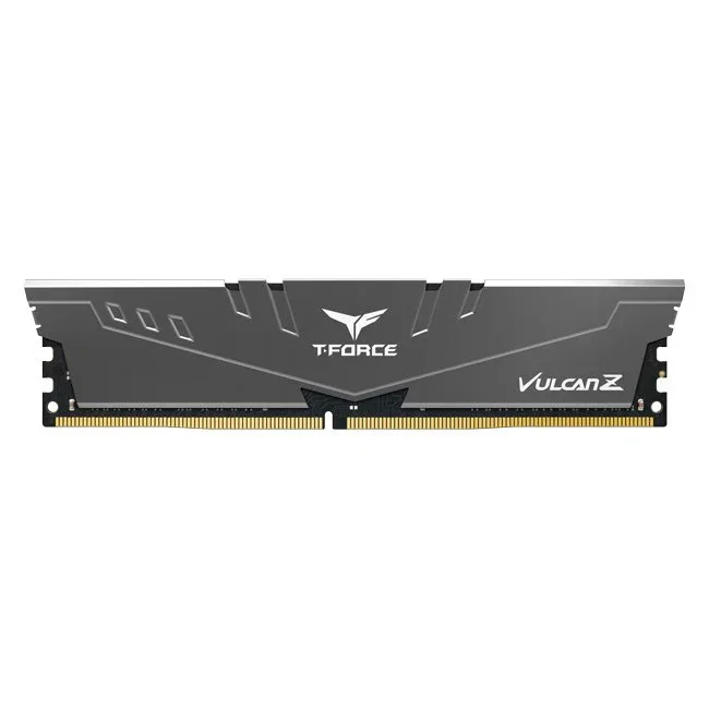 Team Group T-FORCE VULCAN Z TLZGD416G3200HC16F01 Memoria RAM DDR4 16GB 3200MHz CL16 1.35V Grey para Gaming, Compatible Intel AMD XMP 2.0