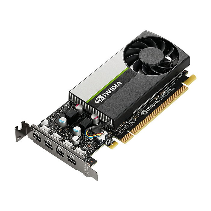 PNY Quadro T1000 Tarjeta Gráfica 4GB GDDR6 128-bit Low Profile, PCIe x16 3.0, 4x Mini DisplayPort, 7680 x 4320, VCNT1000-SB