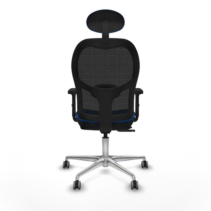 PIQUERAS Y CRESPO Silla de oficina Jorquera Azul y Negro con mecanismo Sincro/Traslack PIQUERAS Y CRESPO Silla de oficina Jorquera Azul y Negro con mecanismo Sincro/Traslack