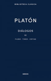 38. Diálogos VI. Filebo, Timeo, Critias, Platón - GREDOS, S.A.