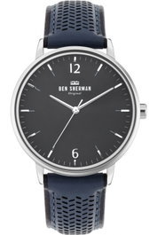 Ben Sherman Reloj WB038U con correa de cuero azul