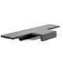 Viefe Tirador Embutir Linear Negro Cepillado Largo 147 mm