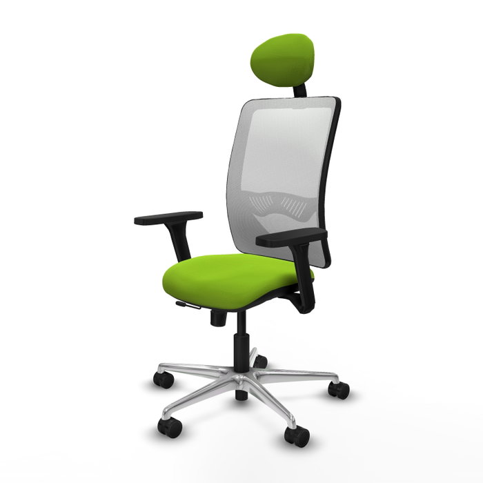 PIQUERAS Y CRESPO Silla de oficina Zulema Pistacho y Blanco PIQUERAS Y CRESPO Silla de oficina Zulema Pistacho y Blanco