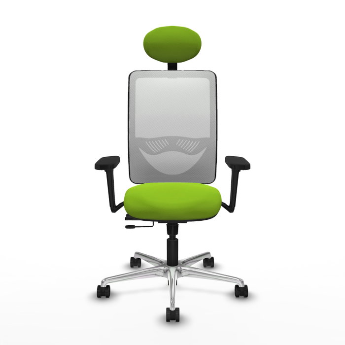 PIQUERAS Y CRESPO Silla de oficina Zulema Pistacho y Blanco PIQUERAS Y CRESPO Silla de oficina Zulema Pistacho y Blanco