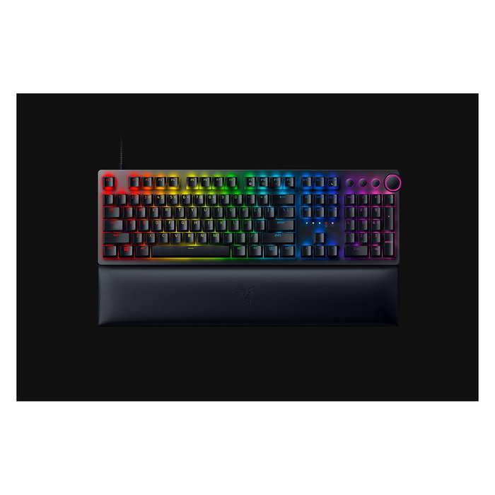 Razer Teclado Gaming Huntsman V2 (DE) Negro Full Size con Macros al Vuelo