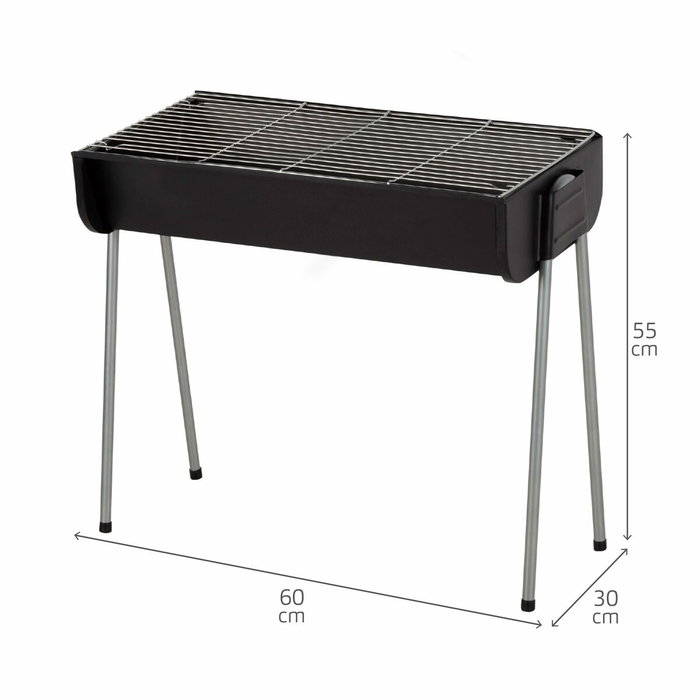 Color Baby Aktive-Barbacoa Carbon 60X30X55Cm