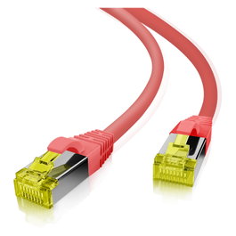 Helos Patchkabel Cat.6a GHMT AWG 26/7 Rojo, 7m