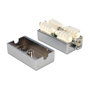 DeLOCK 86243 Caja de conexiones para cable de red Cat.6A STP LSA sin herramientas