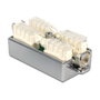 DeLOCK 86243 Caja de conexiones para cable de red Cat.6A STP LSA sin herramientas