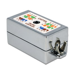DeLOCK 86243 Caja de conexiones para cable de red Cat.6A STP LSA sin herramientas