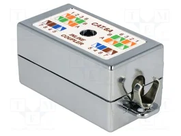 DeLOCK 86243 Caja de conexión para cables de red Cat.6A STP LSA sin herramientas