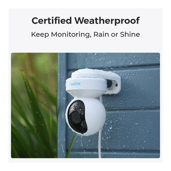 Reolink E540 Cámara de Seguridad IP 5MP 3x Zoom Óptico Wi-Fi y Ethernet Interior/Exterior PTZ Google Assistant 12m Visión Nocturna IP65 Reolink E540 Cámara de Seguridad IP 5MP 3x Zoom Óptico Wi-Fi y Ethernet Interior/Exterior PTZ Google Assistant 12m Visión Nocturna IP65