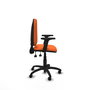 PIQUERAS Y CRESPO Silla de oficina Aýna Naranja con Brazos 2D