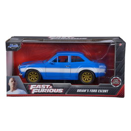 Jada Fast & Furious 1974 Ford Escort 1:24 Azul