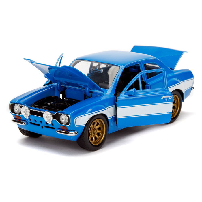 Jada Fast & Furious 1974 Ford Escort 1:24 Azul Jada Fast & Furious 1974 Ford Escort 1:24 Azul