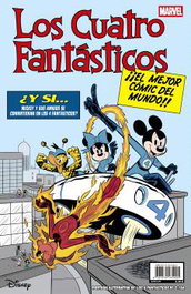 Panini España S.A. Los 4 Fantásticos 02. Portada Disney Fantastic Four #3