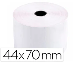 Q-connect Rollo Sumadora Térmico 44 mm Ancho x 70 mm Diámetro Sin Bisfenol A