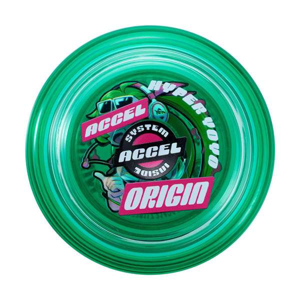 Bandai Yoyo Accel Hyper el mas rapido y que mas gira del mundo. 11x17x4 cm. - Modelos surtidos