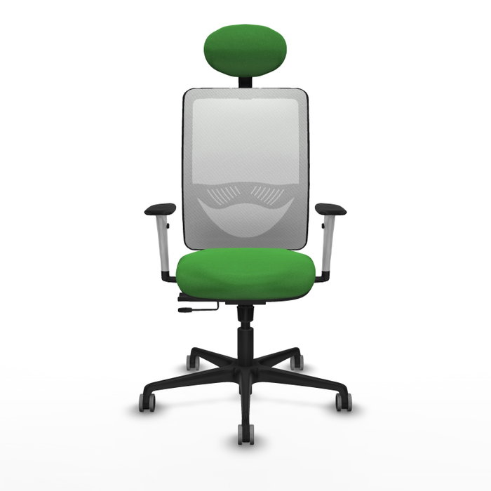 PIQUERAS Y CRESPO Silla de oficina Zulema Verde y Blanco PIQUERAS Y CRESPO Silla de oficina Zulema Verde y Blanco