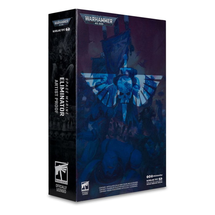 McFarlane Toys Warhammer 40,000 Figura Eliminator (Space Marine) Artist Proof 18 cm McFarlane Toys Warhammer 40,000 Figura Eliminator (Space Marine) Artist Proof 18 cm