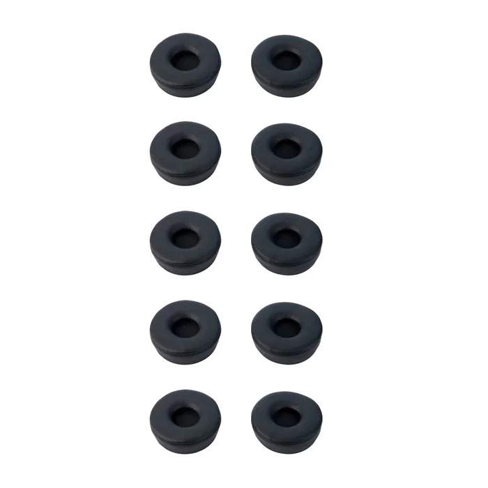 Jabra Almohadillas de repuesto para auricular, negro, compatibles con Engage 55, 65, 75, referencia 14101-60, pack de 5 o 10 unidades