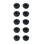 Jabra Almohadillas de repuesto para auricular, negro, compatibles con Engage 55, 65, 75, referencia 14101-60, pack de 5 o 10 unidades