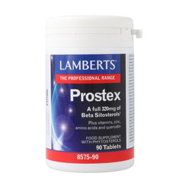Lamberts Prostex 90 Comprimidos – Complemento Alimenticio para el Bienestar Masculino con Vitaminas, Zinc y Aminoácidos