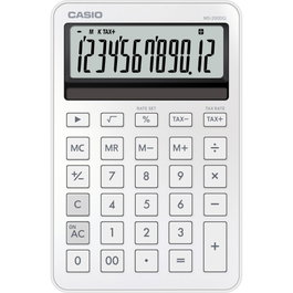 Casio Calculadora de Oficina Sobremesa 12 Dígitos Blanco