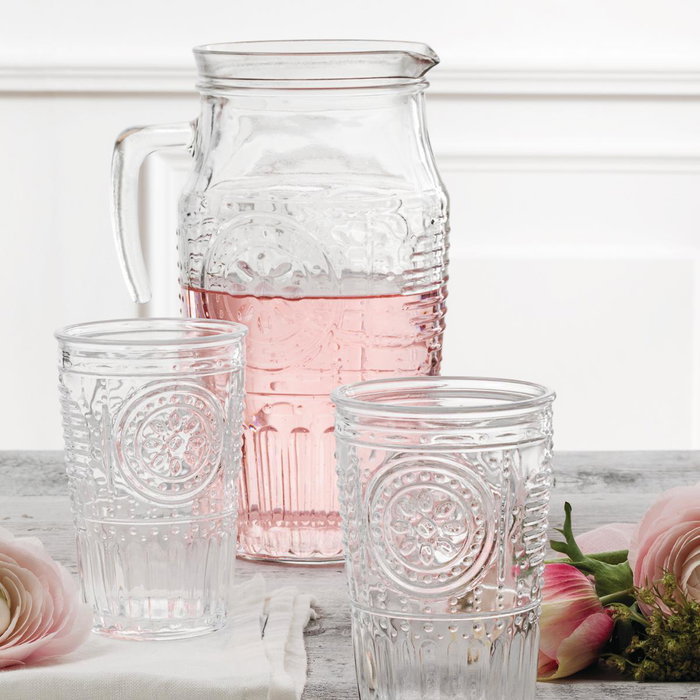 Jarra Agua Vidrio Romantic Bormioli Rocco 190 cL (6 Unidades)