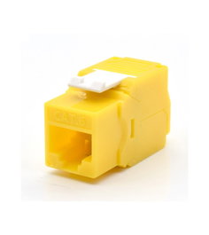 WP WPC-KEY-6UP-TL/Y Módulo de conector de red Amarillo
