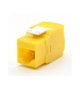 WP WPC-KEY-6UP-TL/Y Módulo de conector de red Amarillo