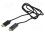 SAVIO Cable DisplayPort a HDMI 1.4, 1,5m