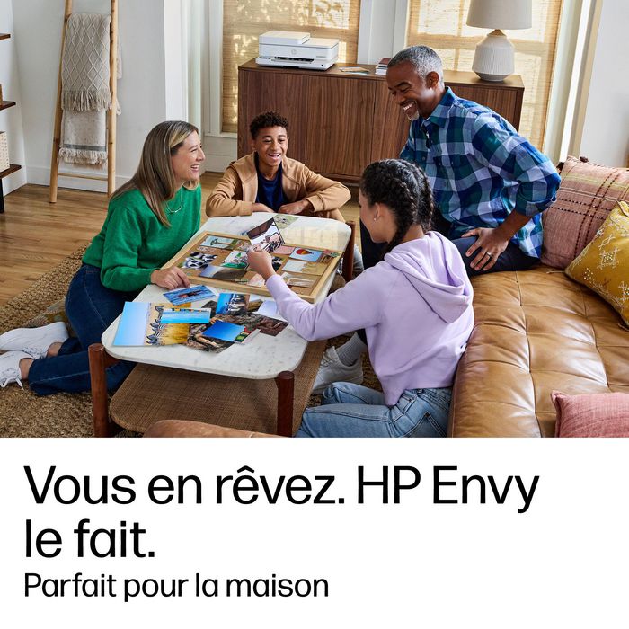 HP ENVY 6520e Multifunción Inyección de Tinta Color Beige Portobello