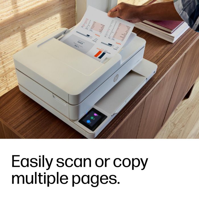 HP ENVY 6520e Multifunción Inyección de Tinta Color Beige Portobello