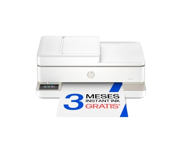 HP ENVY 6520e Multifunción Color Portobello (Beige) con ADF y Wi-Fi