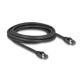 DeLOCK Cable de red RJ45 Cat.8.1 S/FTP 3 m Negro