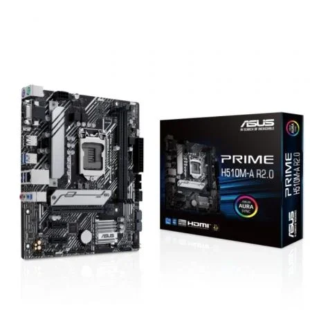 ASUS H510M-A R2.0 Placa Base Intel Socket 1200 DDR4 mATX ASUS H510M-A R2.0 Placa Base Intel Socket 1200 DDR4 mATX