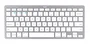 Trust Teclado Basics Bluetooth 24654 Plata/Blanco QWERTY Español