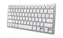 Trust Teclado Basics Bluetooth 24654 Plata/Blanco QWERTY Español