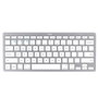 Trust Teclado Basics Bluetooth Blanco/Plata (85 teclas)