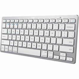 Trust Teclado Basics Bluetooth Blanco/Plata (85 teclas)